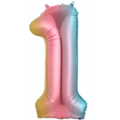 1- RAKAM 34” GÖKKUŞAĞI BALON 76cm