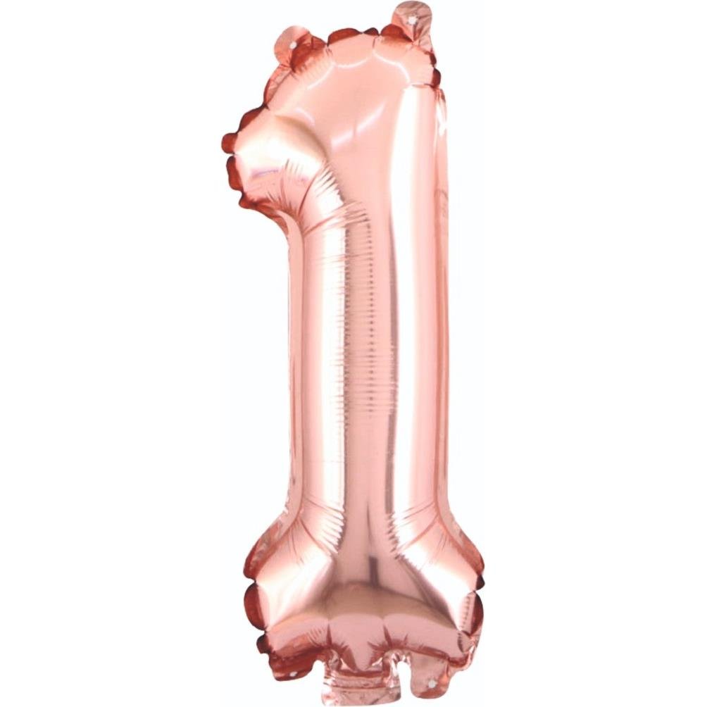1- RAKAM 34” ROSEGOLD BALON 76cm