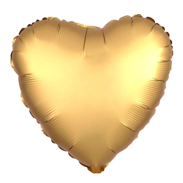 18 İNCH GOLD KALP FOLYO