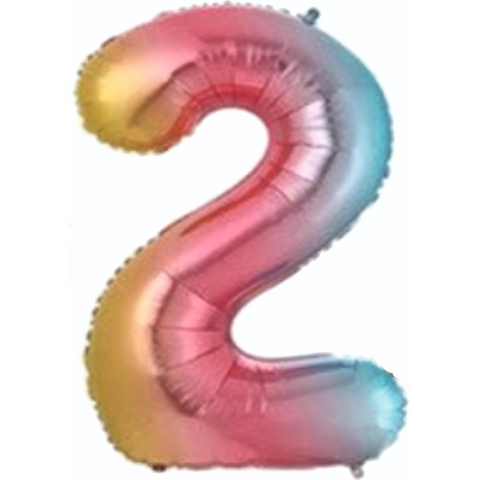 2- RAKAM 34” GÖKKUŞAĞI BALON 76cm