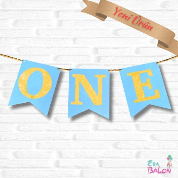 BANNER ERA ONE MAVİ-ALTIN