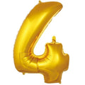 4- RAKAM 34 İNÇ GOLD BALON 76cm