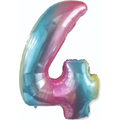 4- RAKAM 34" GÖKKUŞAĞI BALON 76cm