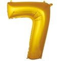 7- RAKAM 34 İNÇ GOLD BALON 76cm