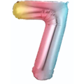 7- RAKAM 34" GÖKKUŞAĞI BALON 76cm