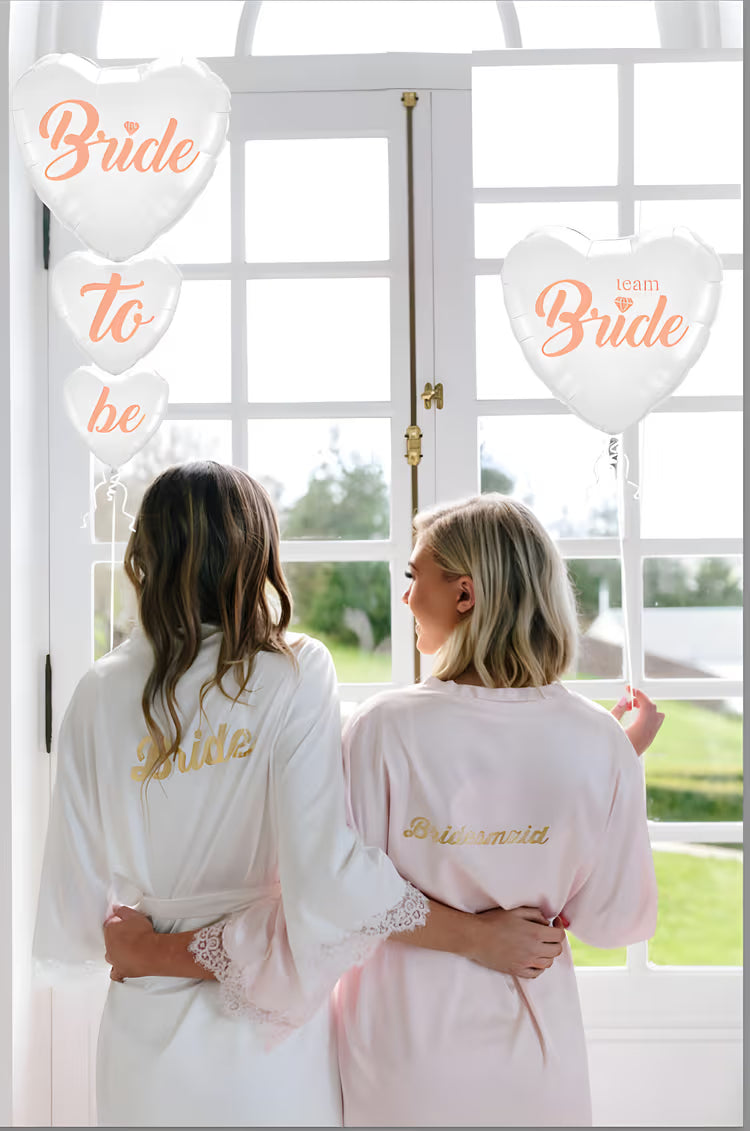 Bride To Be Dikine Kalp Folyo Balon
