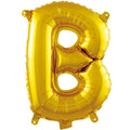 B- HARF 34 İNÇ GOLD RENK