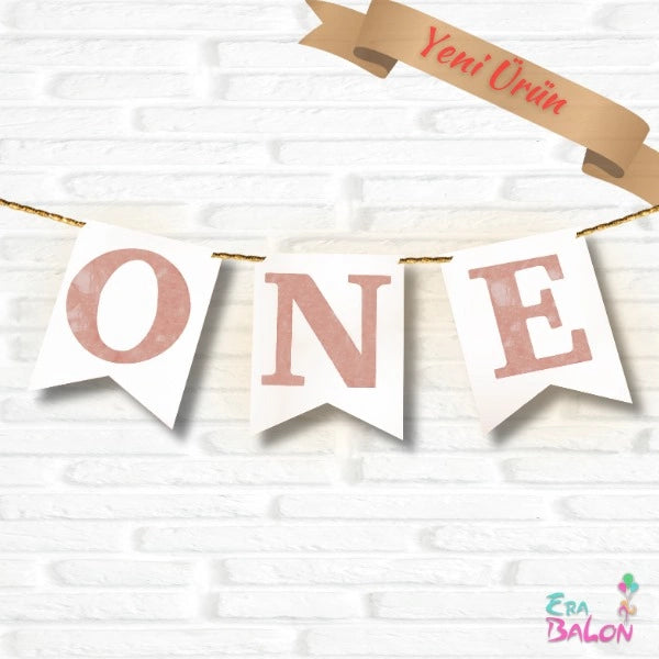 BANNER ERA ONE BEYAZ-ROSE