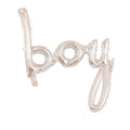 BOY EL YAZİSİ FOLYO GÜMÜŞ