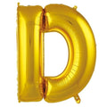 D- HARF 34 İNÇ GOLD RENK