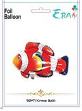 FOLYO BALON ERA ÇİN 90*71 CM BALIK KIRMIZI