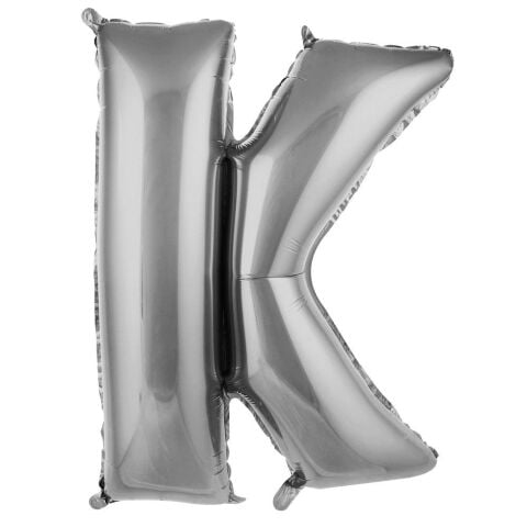 K- HARF 34 İNÇ GÜMÜŞ RENK