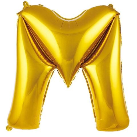 M- HARF 34 İNÇ GOLD RENK