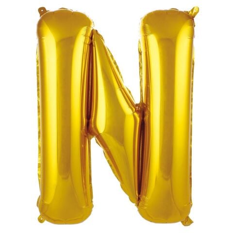 N- HARF 34 İNÇ GOLD RENK