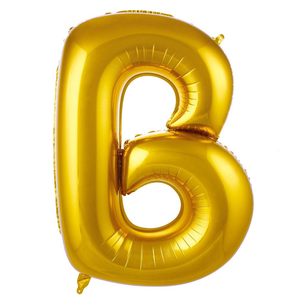 B- HARF 40" GOLD BALON 100CM
