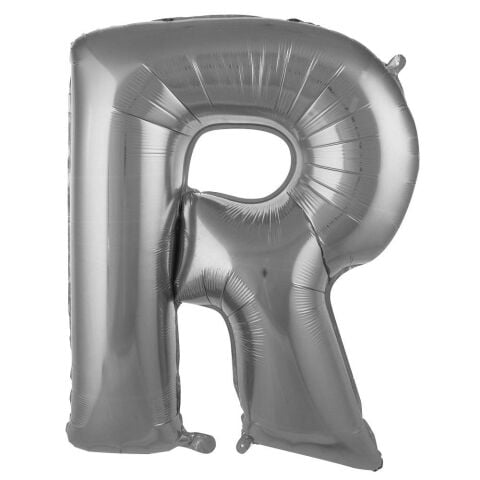 R- HARF 34 İNÇ GÜMÜŞ BALON 76cm