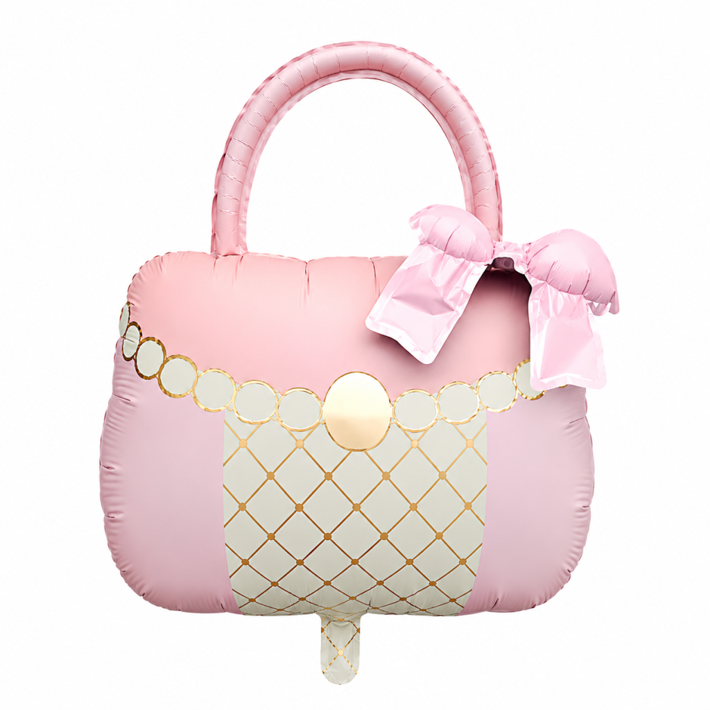 RETRO PEMBE ÇANTA FOLYO BALON 69X72,5