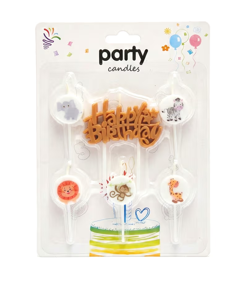 Safari Happy Birthday 6’lı Mum