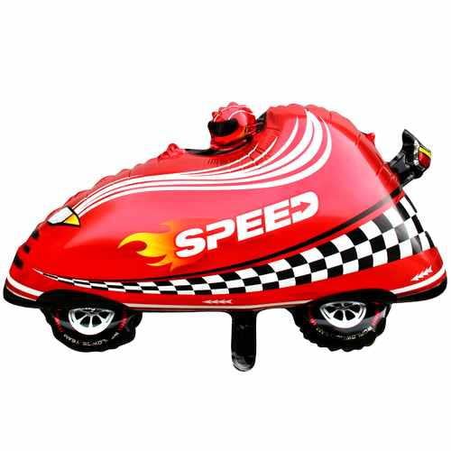 SPEED KIRMIZI ARABA FOLYO BALON