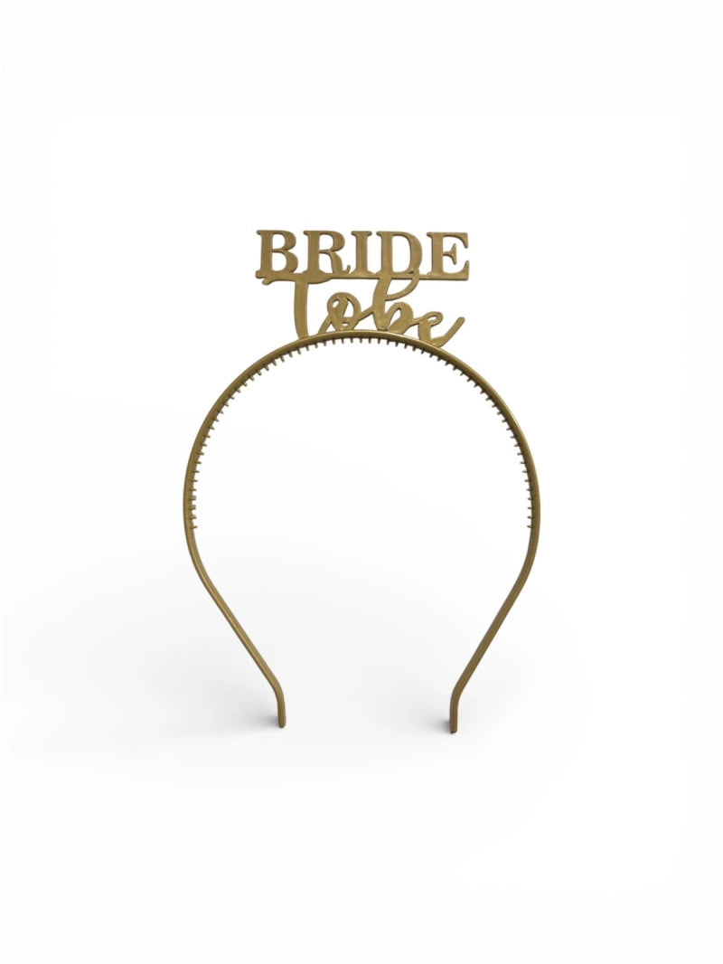 TAÇ MİKA BRIDE TO BE MAT ALTIN