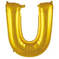 U- HARF 34 İNÇ GOLD BALON 76cm