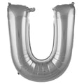 U- HARF 34 İNÇ GÜMÜŞ BALON 76cm