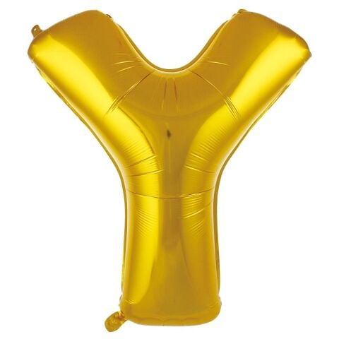 Y- HARF 34 İNÇ GOLD BALON 76cm