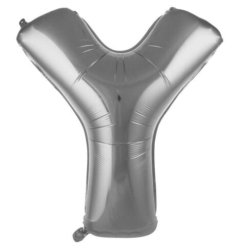 Y- HARF 34 İNÇ GÜMÜŞ BALON 76cm